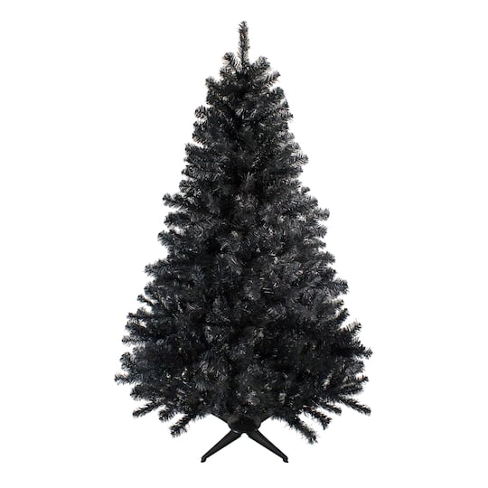 6Ft Black Colorado Spruce Artificial Halloween Tree By Northlight | 6 ft | Michaels®